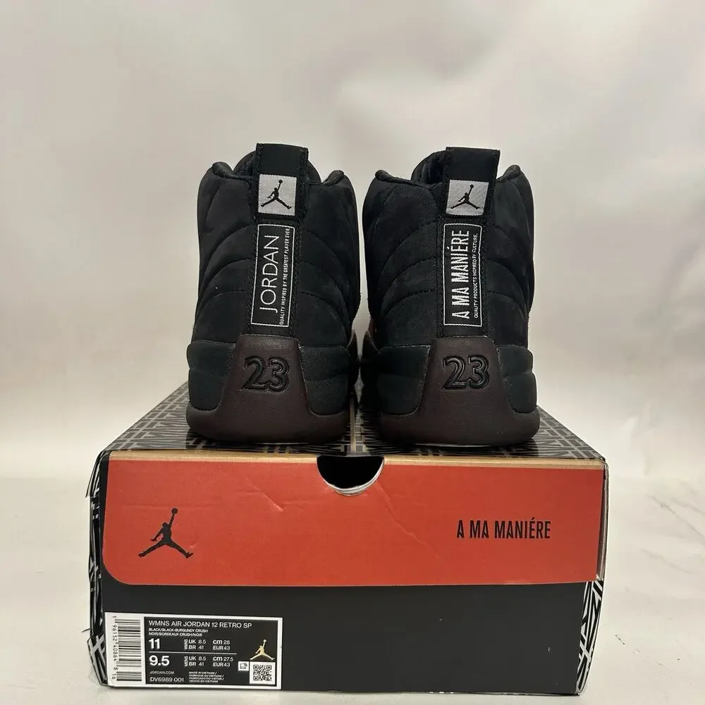 Nike Air Jordan 12 Retro WMNS x A Ma Maniere “Burgundy Black”